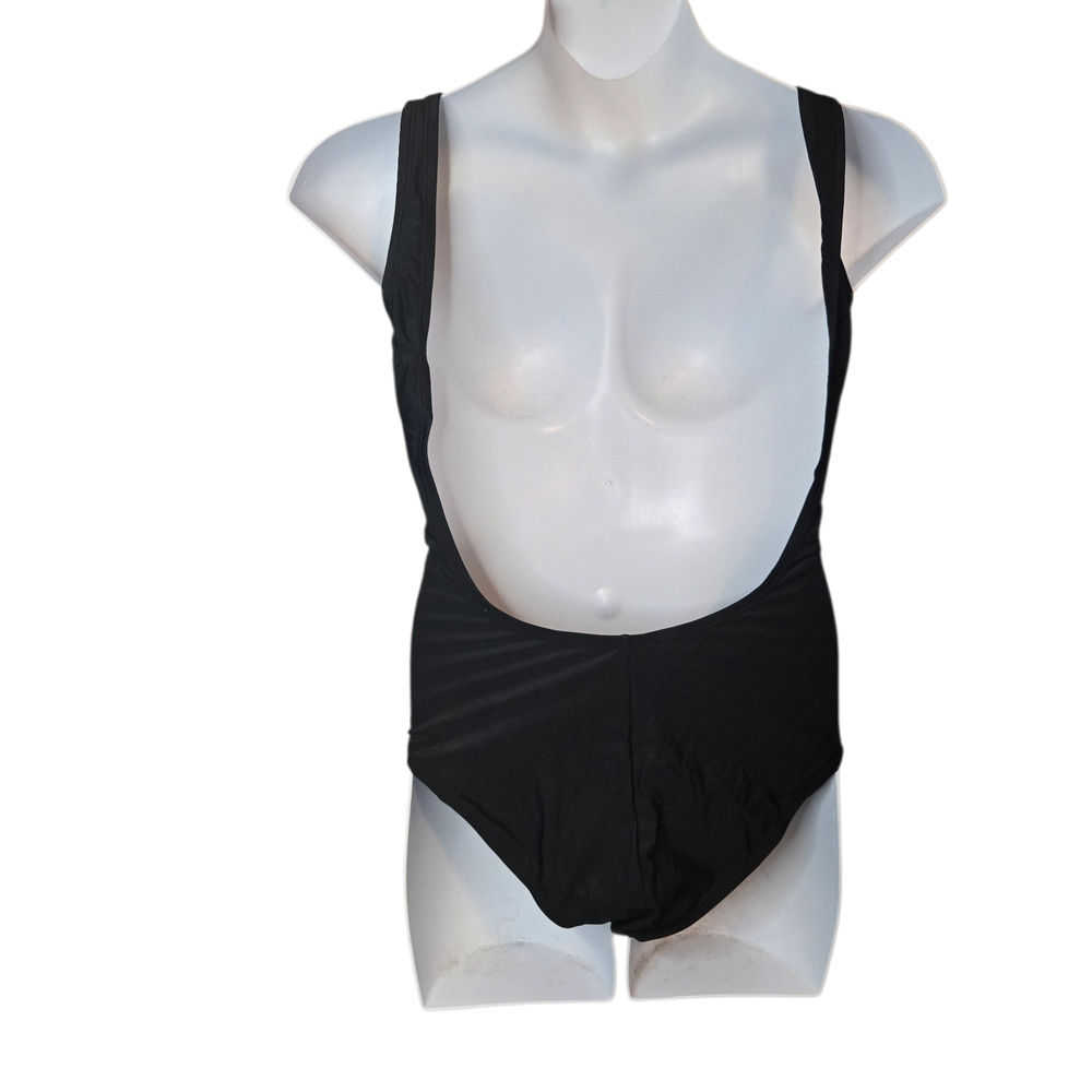 adidas Women’s Black Logo One-Piece Swimsuit - Picture 3 of 7